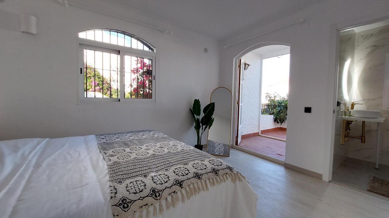 New Boho Home With Balcony, Private Garden And Communal Pool Nerja Exterior photo